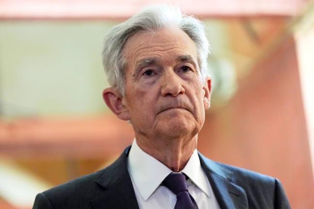 
US Federal Reserve Chairman Jerome Powell.