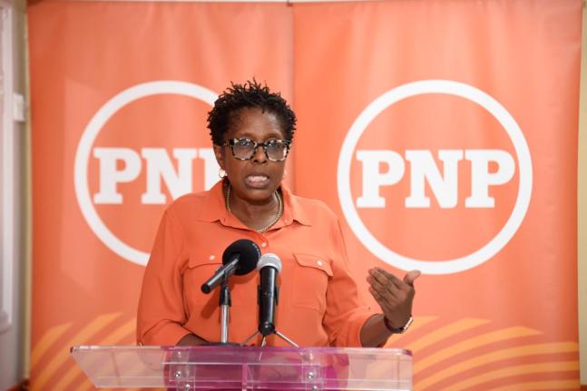 PNP Chairman, Dr Angela Brown Burke. - File photo.