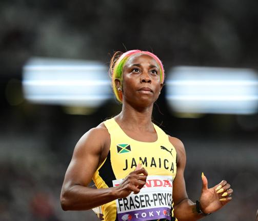 Shelly Ann Fraser-Pryce.