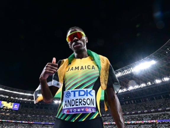 Navasky Anderson scored a massive personal best.
