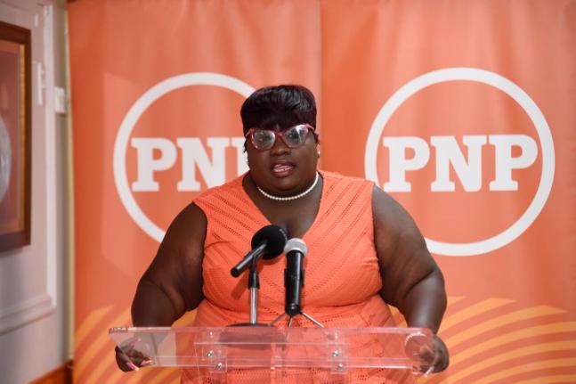 Councillor Keisha Lewis. - File photo.
