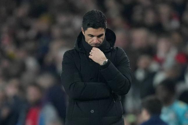 Arsenal’s manager Mikel Arteta 