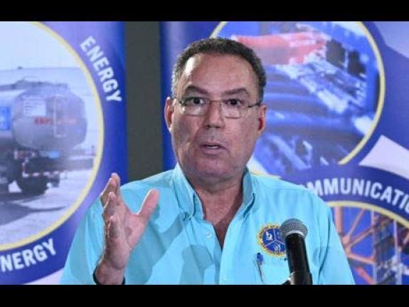 Transport Minister Daryl Vaz