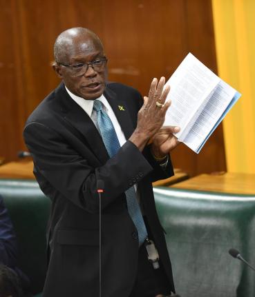 Everald Warmington, member of paliament for St Catherine South Western.