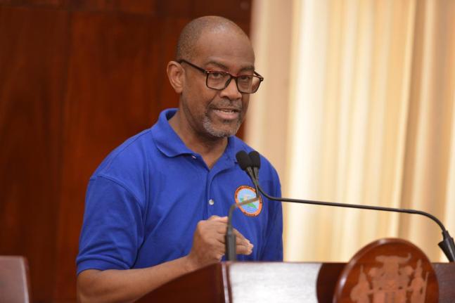 Evan Thompson, principal director of the Meteorological Service of Jamaica. 