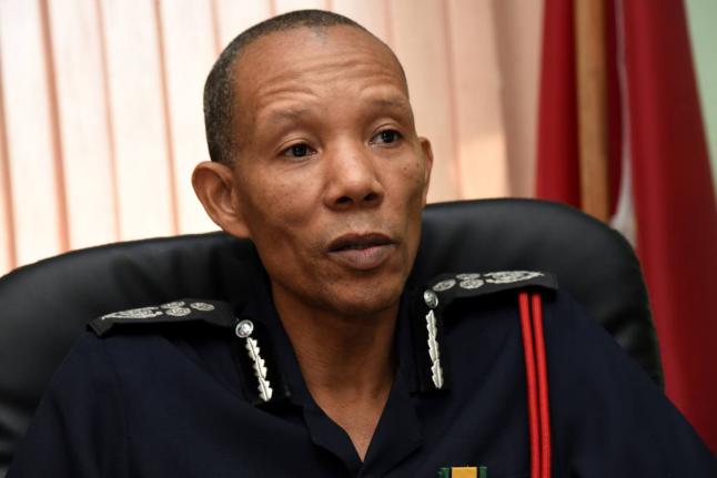 Commissioner of the Jamaica Fire Brigade, Stewart Beckford. - File photo