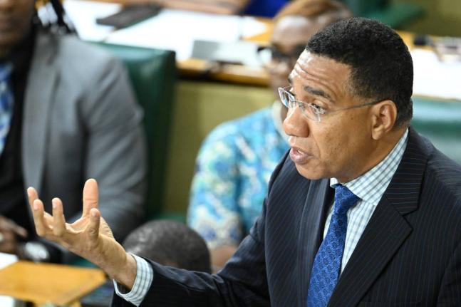 Prime Minister Dr Andrew Holness. - File photo