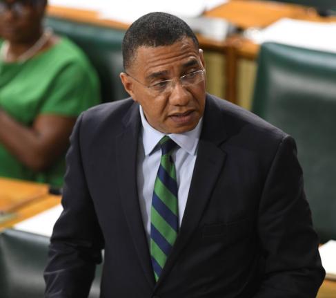 Prime Minister Dr Andrew Holness.