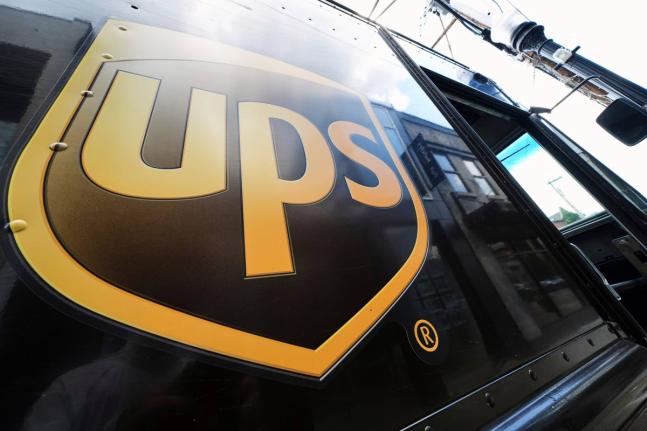 A United Parcel Service truck makes deliveries in Pittsburgh on June 25, 2025. (AP Photo/Gene J. Puskar, file)