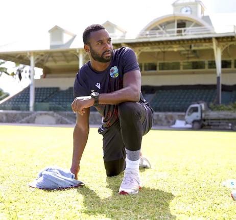 Ojay Shields, at the West Indies High Performance Camp in Antigua.