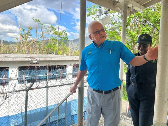 Justice Minister Delroy Chuck. 