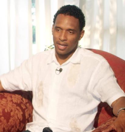 Former Trinidad and Tobago goalkeeper Shaka Hislop.