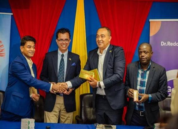 Pharmaceutical company, Dr Reddy’s Laboratory, has donated medication valued at US$215,000 to support Jamaica’s response to Hurricane Melissa. The National Health Fund (NHF) is the recipient of the donation, which was officially handed over on November