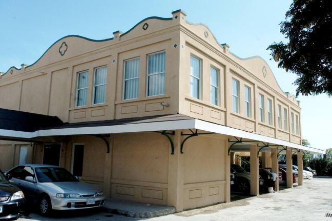 A section of the Jamaica Stock Exchange complex at Harbour Street, Kingston.