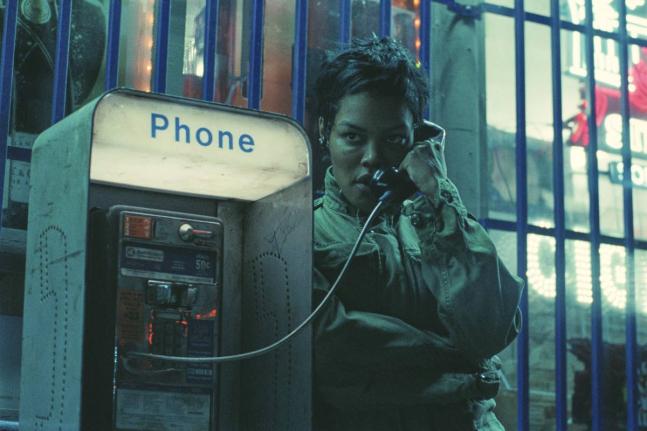 This image released by Warner Bros. Pictures shows Teyana Taylor in a scene from ‘One Battle After Another’.