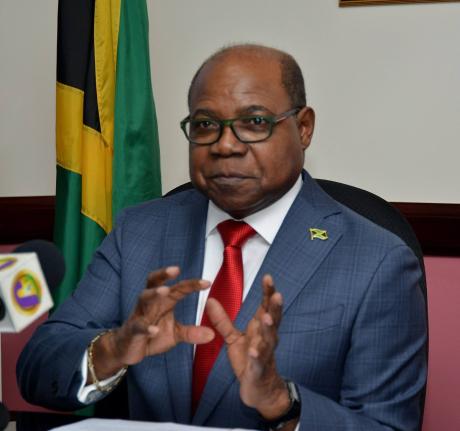 Edmond Bartlett, minister of tourism.