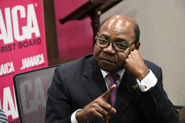 Edmund Bartlett, minister of tourism.