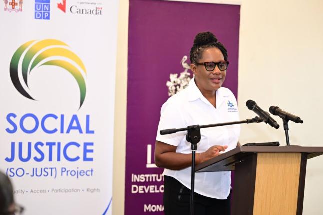 Executive Director, Jamaica Council for Persons with Disabilities (JCPD), Dr Christine Hendricks. 