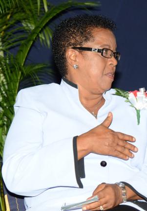 Beryl Rochester, outgoing custos of St Elizabeth.