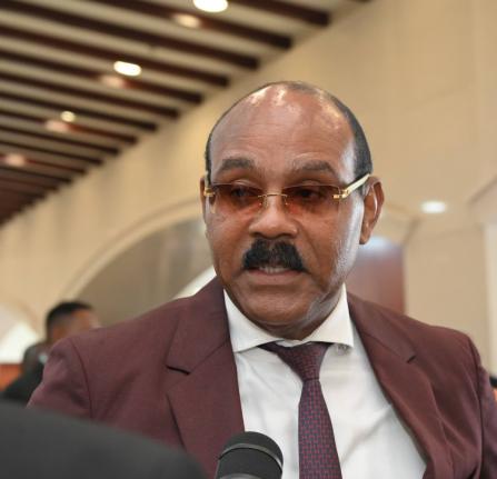 Gaston Browne, prime minister of Antigua and Barbuda. 