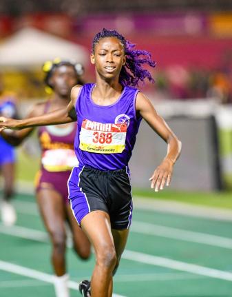 Shameika McLean of Foga Road High School. 