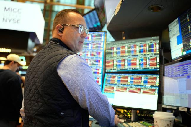 AP
Anthony Matesic working on the floor at the New York Stock Exchange on Wednesday, December 10. 