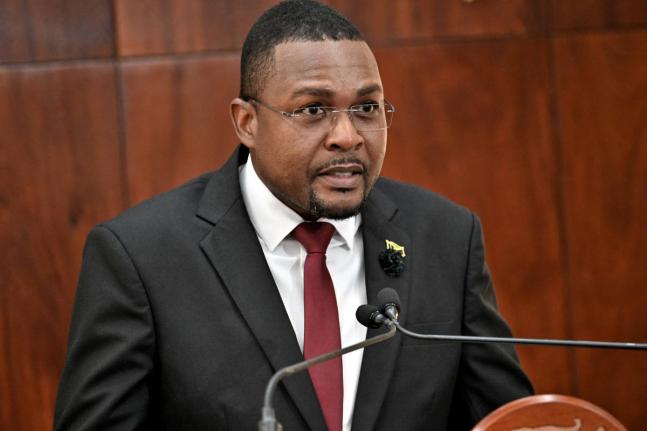 Robert Morgan, minister with responsibility for works in the Ministry of Economic Growth and Infrastructure Development.