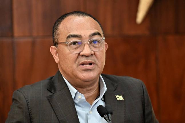 Health and Wellness Minister Dr Christopher Tufton.