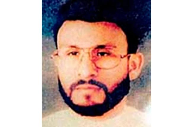 This undated file photo provided by US Central Command shows Abu Zubaydah, date and location unknown. 