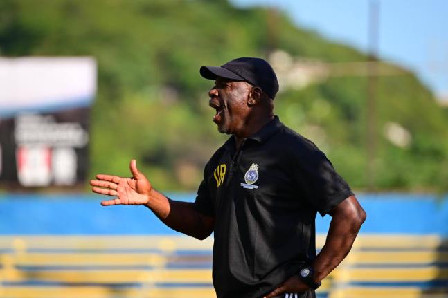 Harbour View coach Vassell Reynolds.