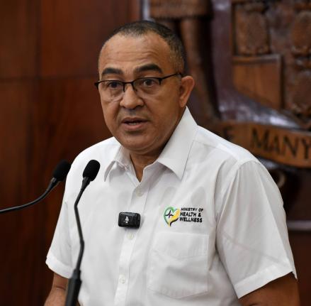 Minister of Health and Wellness, Dr Christopher Tufton. -File photo.