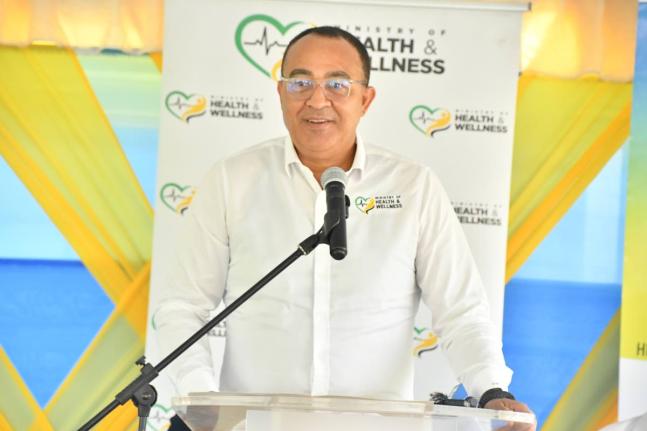 Minister of Health and Wellness, Dr Christopher Tufton.