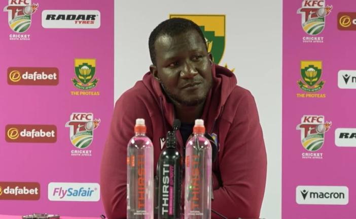 West Indies head coach Daren Sammy.