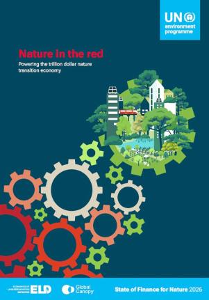 The recently published State of the Finance for Nature report of the United Nations Environment Programme (UNEP).