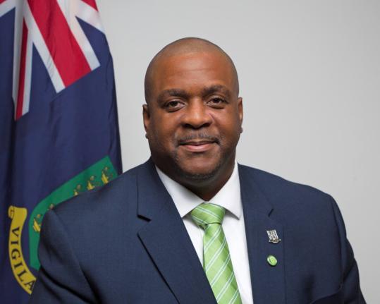 Former British Virgin Island Premier, Andrew Fahie.