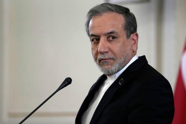 Iranian Foreign Minister Abbas Araghchi.