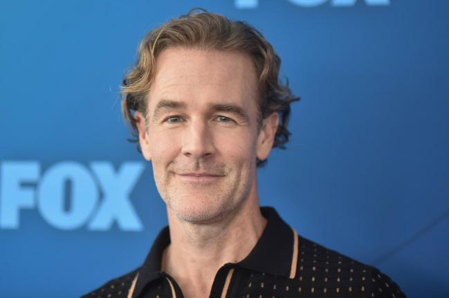 James Van Der Beek attends the FOX Winter Press Day in Los Angeles on November 18, 2024. (Photo by Richard Shotwell/Invision/AP, File)