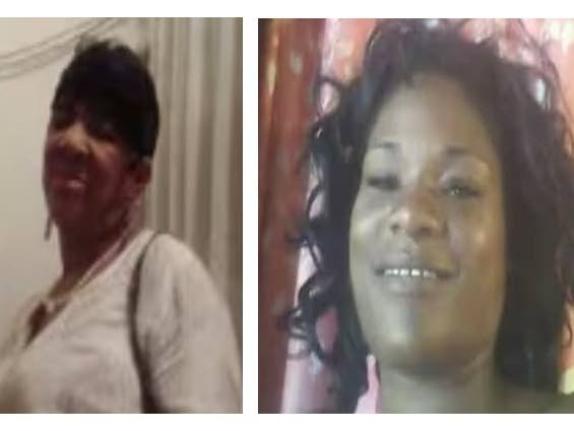 Merna Robinson and Phyllis Powell