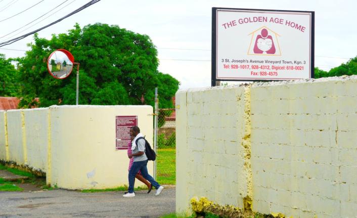 The state-owned Golden Age Home in Vineyard Town, Kingston.