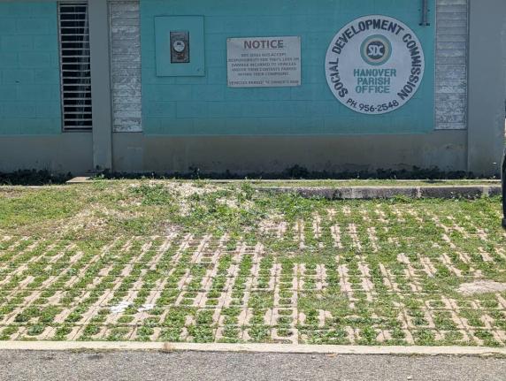 A permeable pavement is one NbS option.