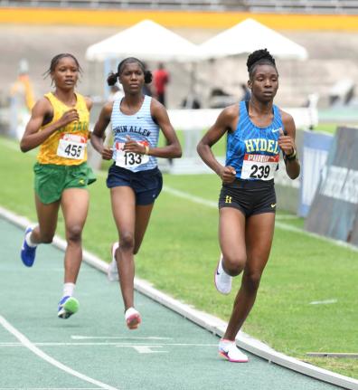 Antoine Lodge/Photographer Action from the second day of the Carifta Trials on yesterday’s day two inside the National Stadium. 