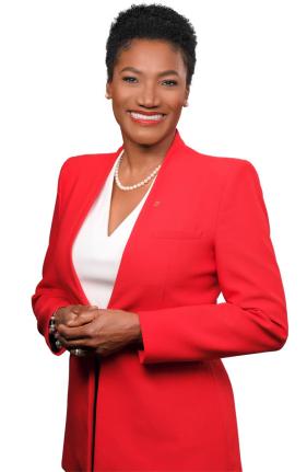 Scotia Group Jamaica President and CEO Audrey Tugwell Henry.