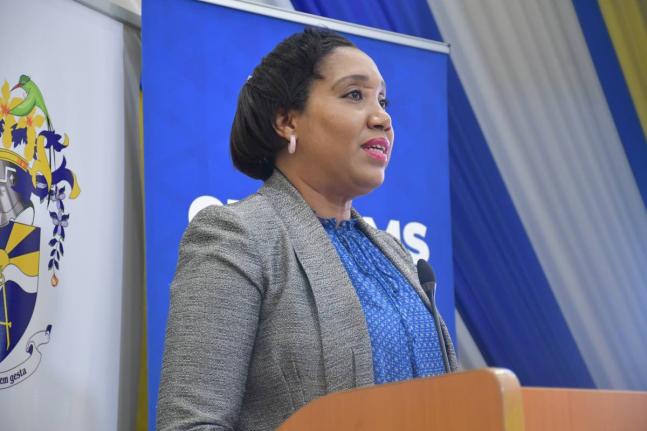 Dr Velma Ricketts Walker, CEO and commissioner of Customs.