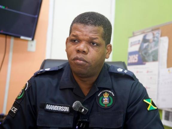 Senior Superintendent of Police Damion S. Manderson, Commander of the St. Andrew South Police Division