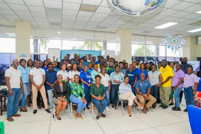 Members of the team at the Urban Development Corporation. 