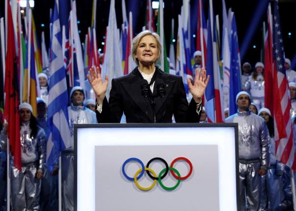  IOC President Kirsty Coventry 