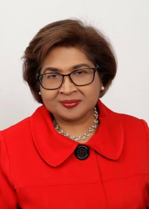 Jean Lowrie-Chin of the Caribbean Community of Retired Persons. 