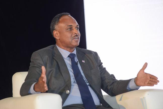 Omar Sweeny, managing Director at Jamaica Social Investment Fund.