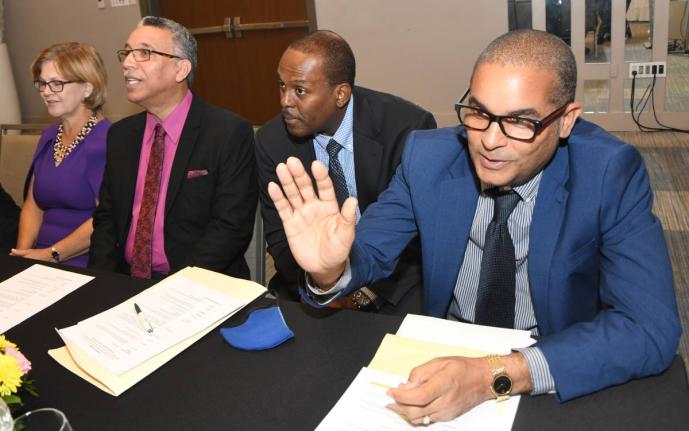 Rudolph Brown/Photographer
From left are Melene Pullen, Executive Director ; Courtney Pullen, Managing Director and Founder of Everything Fresh Limited, Stephen Greig, Company Secretary of Everything Fresh Limited and Gregory Pullen, Chairman of Everything