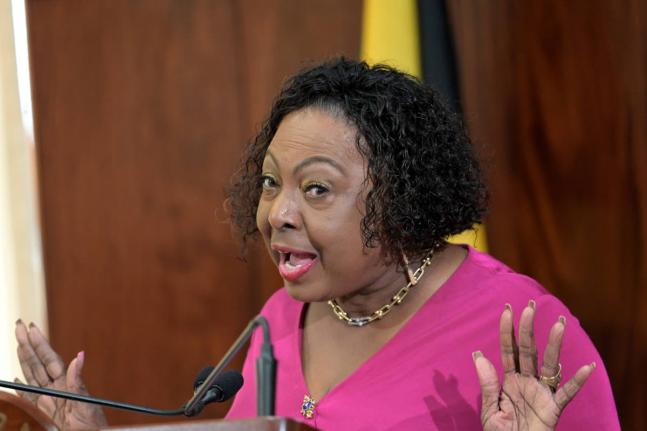 Culture Minister Olivia Grange.